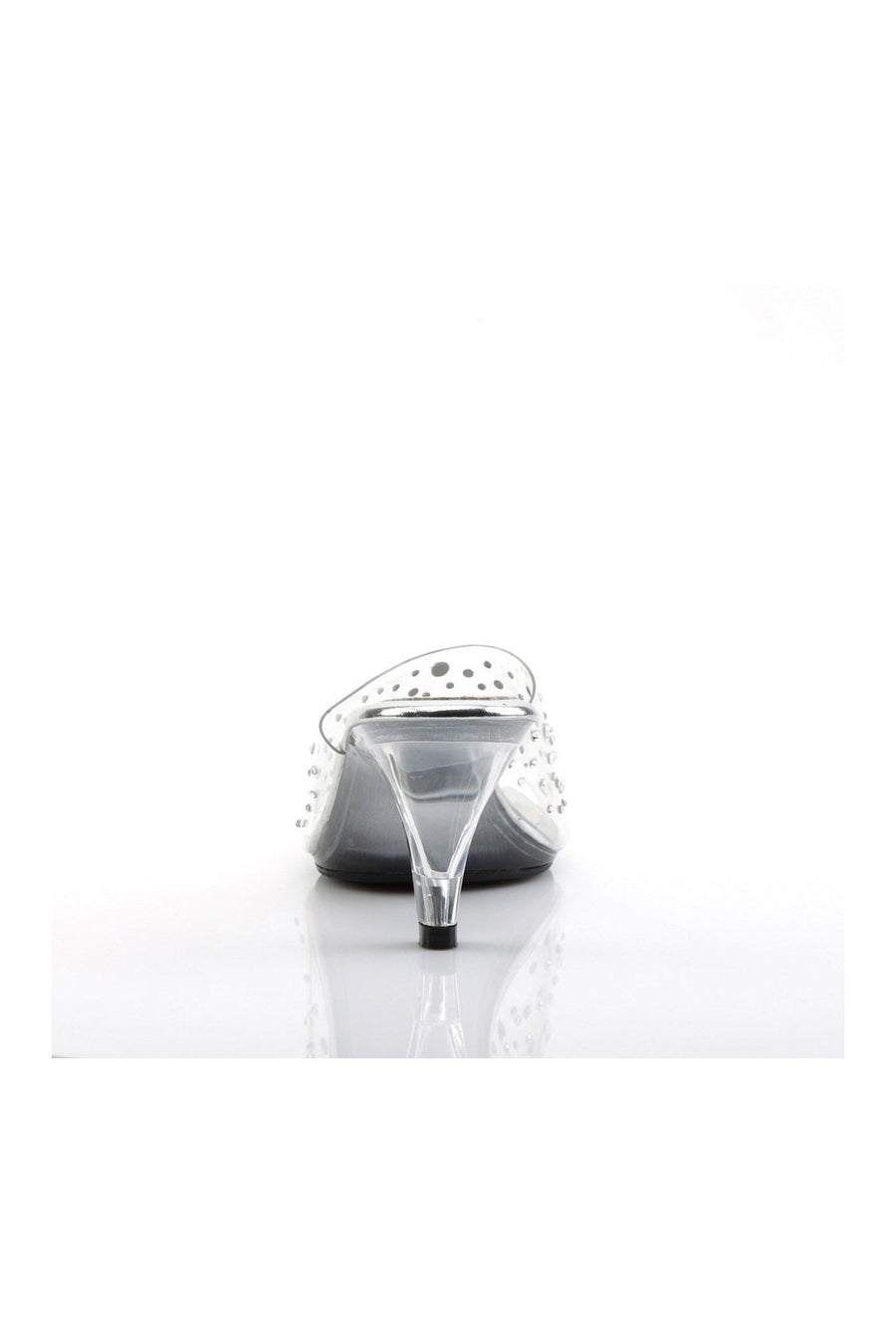 Fabulicious BELLE-301RS Bootie in Clear Vinyl