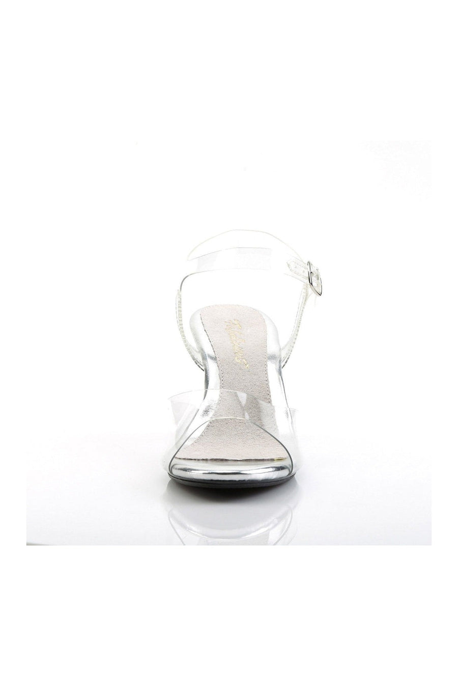 Fabulicious BELLE-308 Bootie in Clear Vinyl