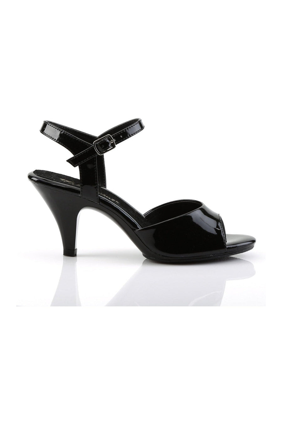 Fabulicious BELLE-309 Sandal in Black Patent