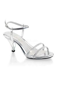 Fabulicious BELLE-316 Sandal in Clear Faux Leather from SexyShoes.com