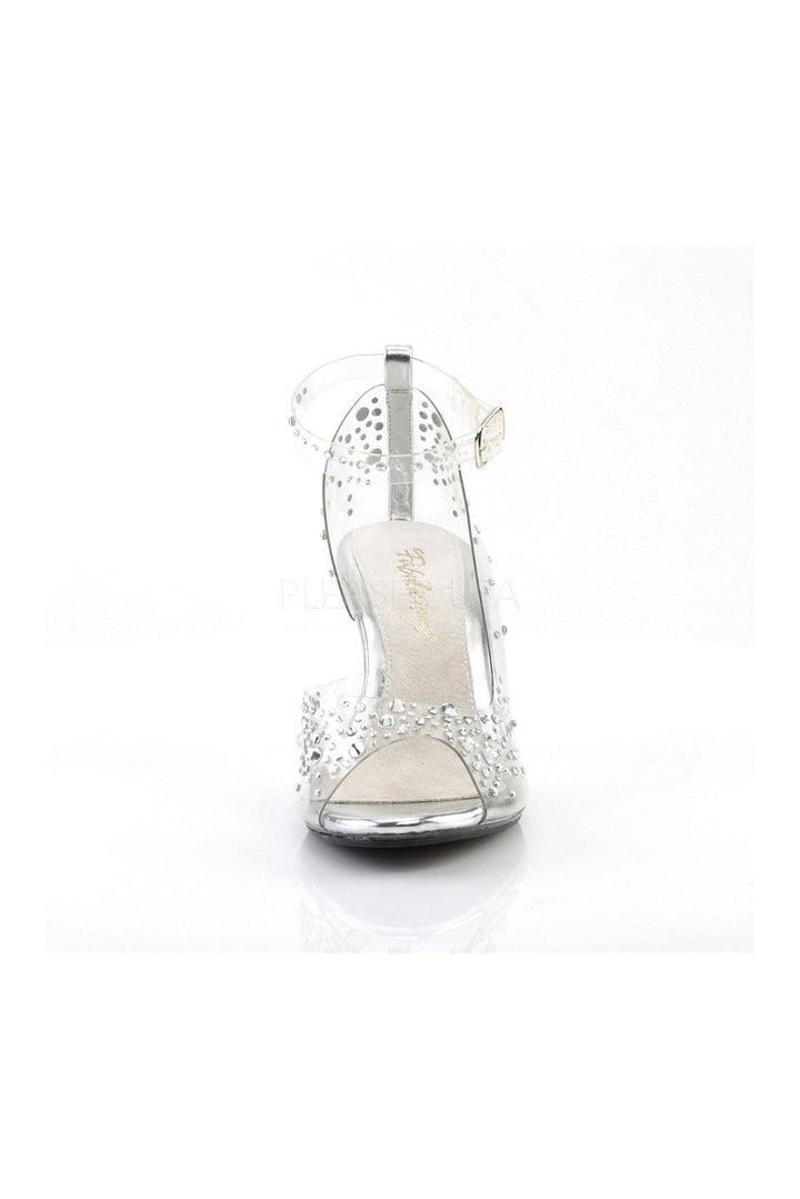 BELLE-330RS Sandal | Clear Vinyl