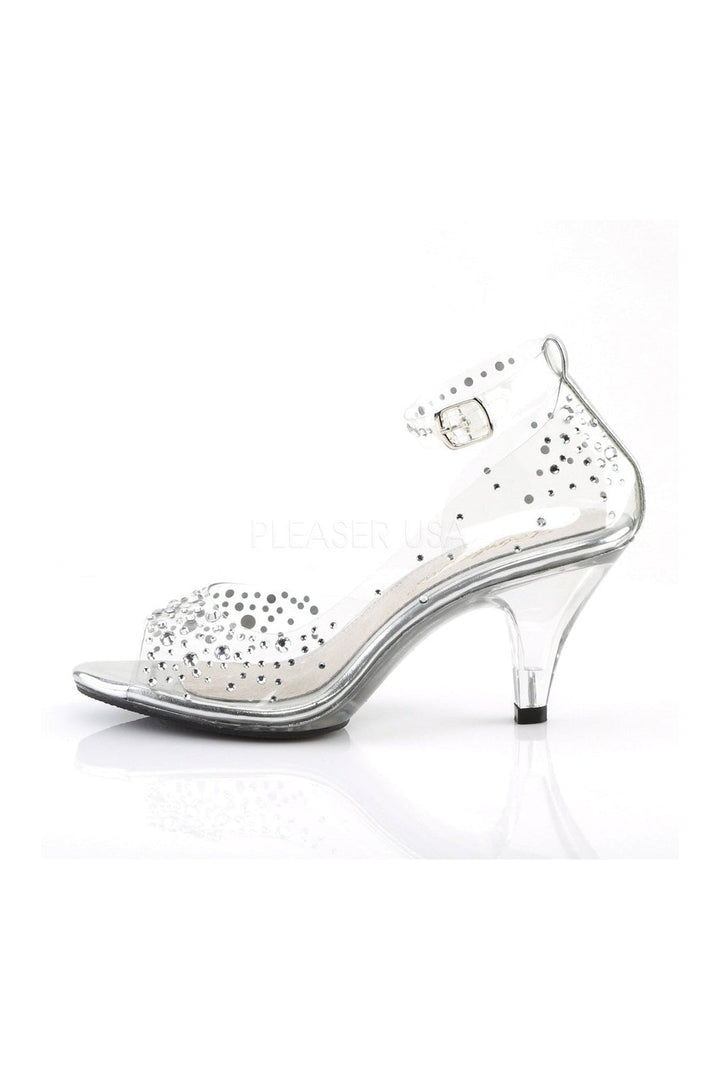 BELLE-330RS Sandal | Clear Vinyl-Fabulicious-Sandals-SEXYSHOES.COM