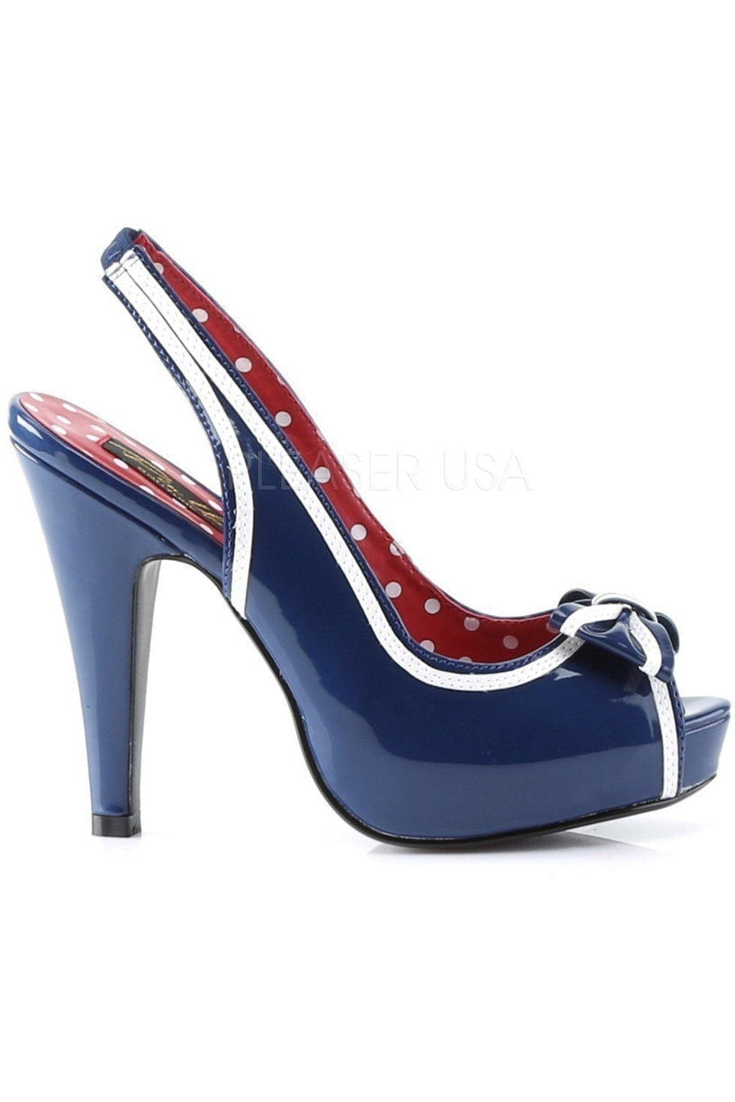 BETTIE-05 Sandal | Blue Patent-Pin Up Couture-Sandals-SEXYSHOES.COM