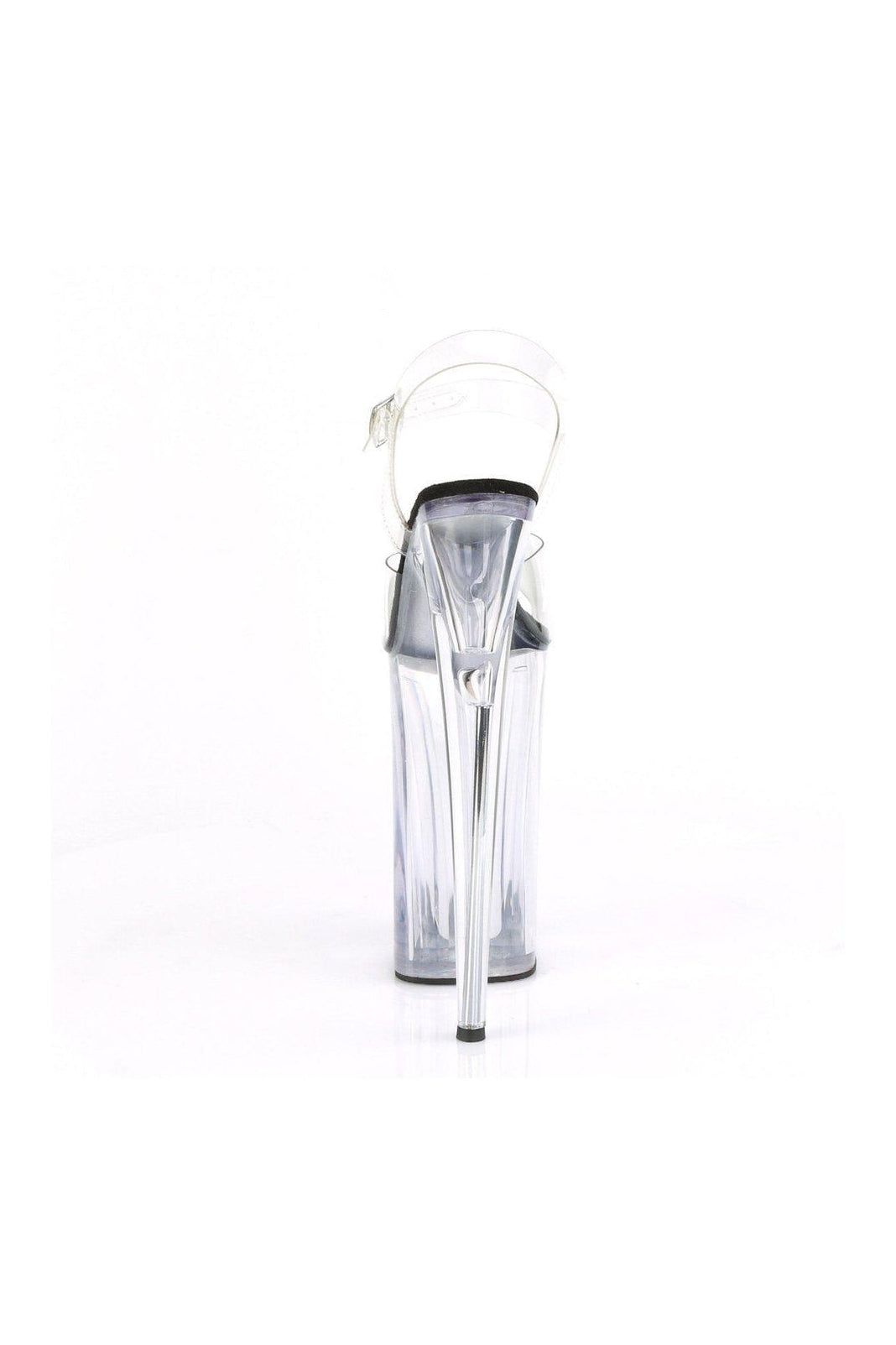 Pleaser BEYOND-008 Exotic Sandal in Clear Vinyl