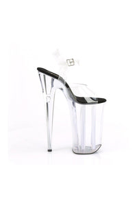 Pleaser BEYOND-008 Exotic Sandal in Clear Vinyl