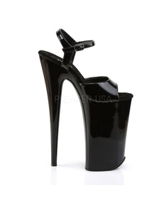 Pleaser BEYOND-009 Platform Sandal in Black Patent