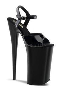Pleaser BEYOND-009 Platform Sandal in Black Patent from SexyShoes.com