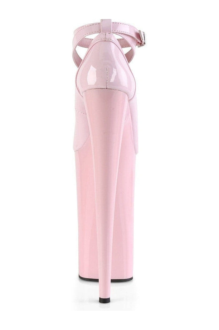 BEYOND-087 Exotic Pump | Pink Patent-Pumps- Stripper Shoes at SEXYSHOES.COM