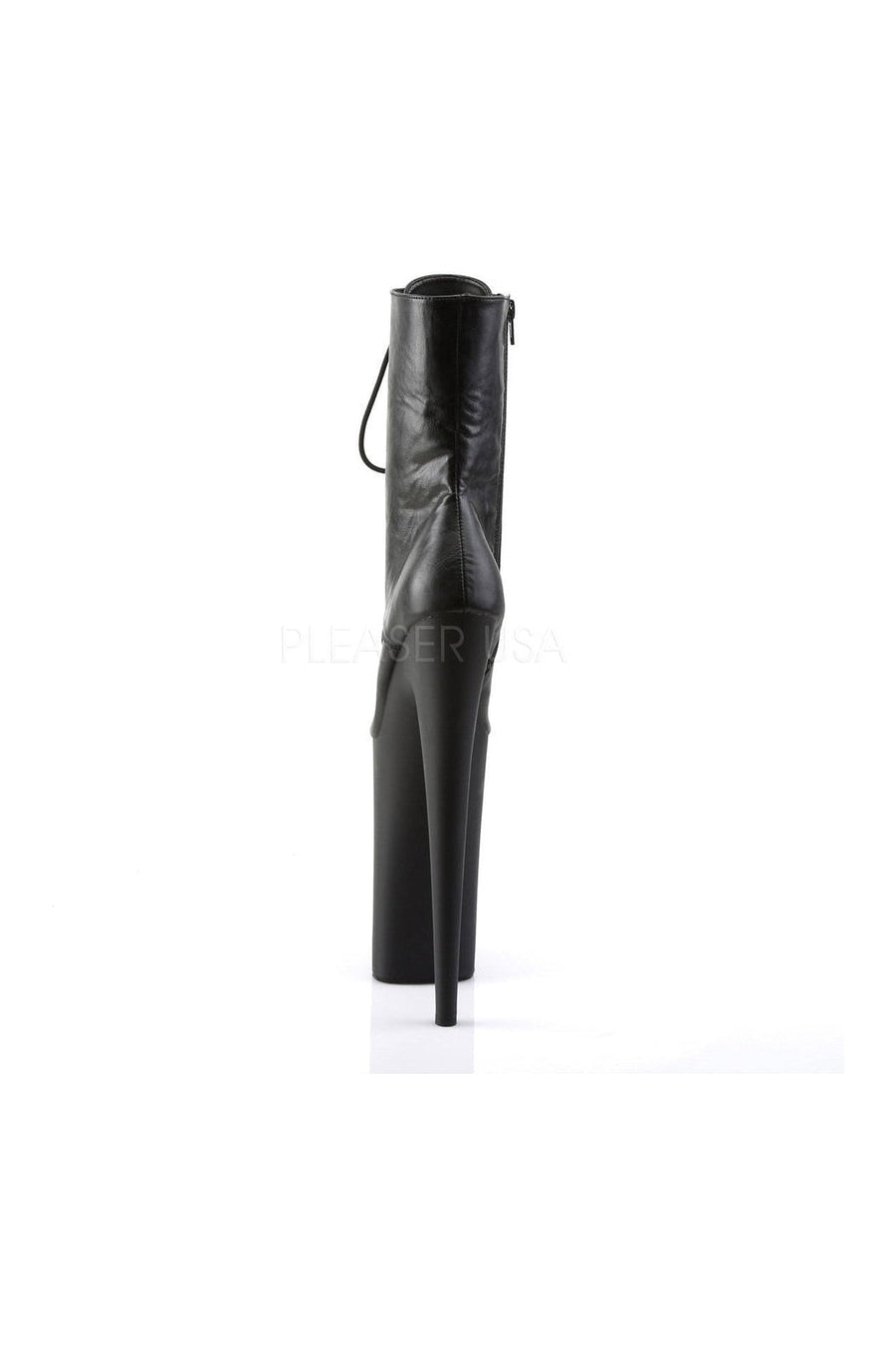 Pleaser BEYOND-1020 Platform Boot in Black Faux Leather