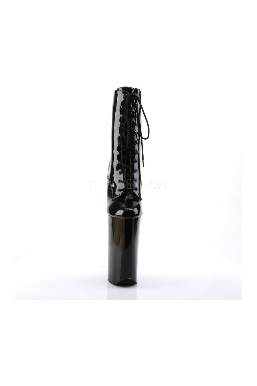 Pleaser BEYOND-1020 Platform Boot in Black Patent