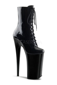 Pleaser BEYOND-1020 Platform Boot in Black Patent from SexyShoes.com