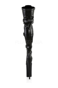 Pleaser BEYOND-3028 Platform Boot in Black Faux Leather