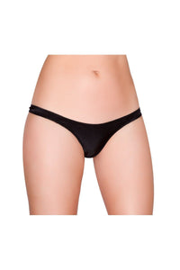 Roma Dancewear Bikini Bottom in Black  from SexyShoes.com