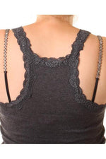 BLACK PEARL BRA STRAPS-Silver