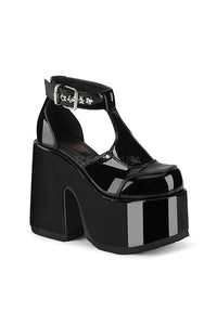 Demonia CAMEL-103  Ankle Boot in Black Patent from SexyShoes.com