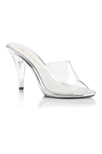 Fabulicious CARE401 Slide in Clear Vinyl from SexyShoes.com