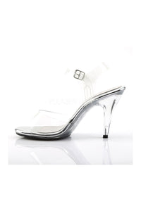 Fabulicious CARE408 Sandal in Clear Vinyl