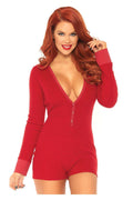 Cheeky Back Flap Long John Romper