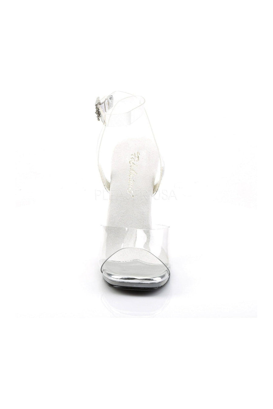 Fabulicious CHIC-06 Sandal in Clear Vinyl