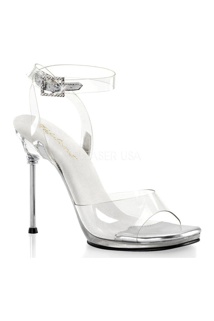 CHIC-06 Sandal | Clear Vinyl-Fabulicious-Clear-Sandals-SEXYSHOES.COM