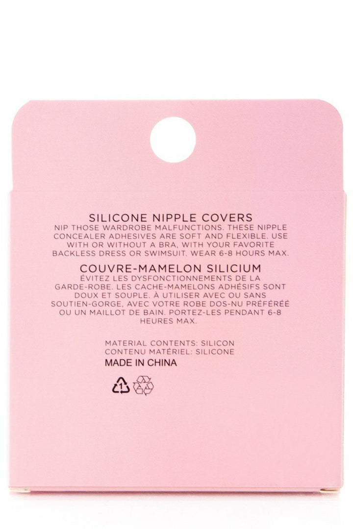 Circle Silicone Nipple Covers-Body Enhancers-BeWicked-Nude-O/S-SEXYSHOES.COM