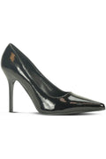 Classic-6004 Stiletto Pump | Black Patent