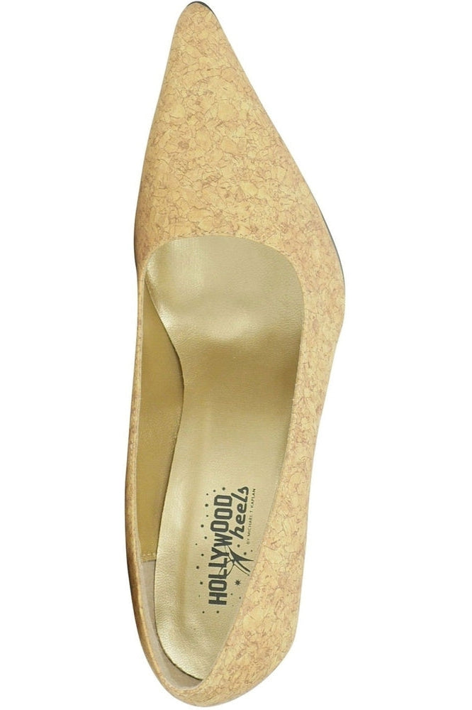 Classic-6004 Stiletto Pump | Cork Finish-Sexyshoes Brand-Pumps-SEXYSHOES.COM