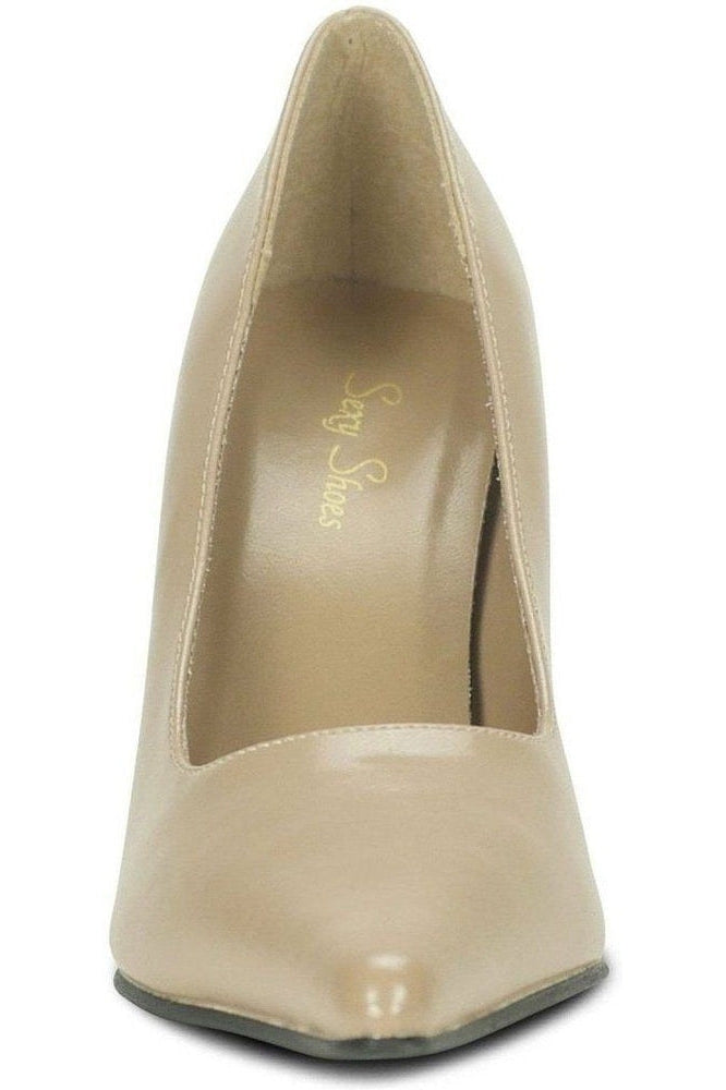 Classic-6004 Stiletto Pump | Faux Leather-Sexyshoes Brand-Pumps-SEXYSHOES.COM