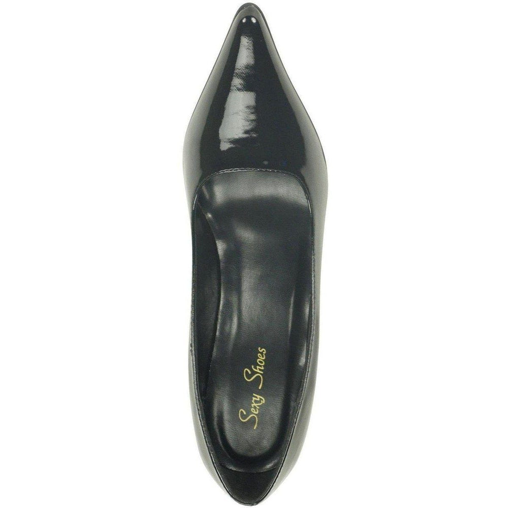 Classic-6004 Stiletto Pump | Faux Leather-Sexyshoes Brand-Pumps-SEXYSHOES.COM