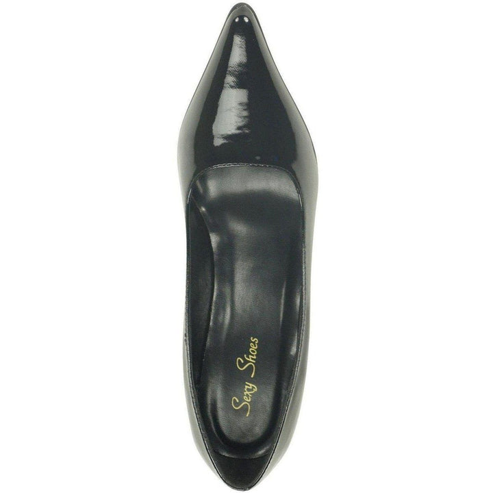 Classic-6004 Stiletto Pump | Faux Leather-Sexyshoes Brand-Pumps-SEXYSHOES.COM