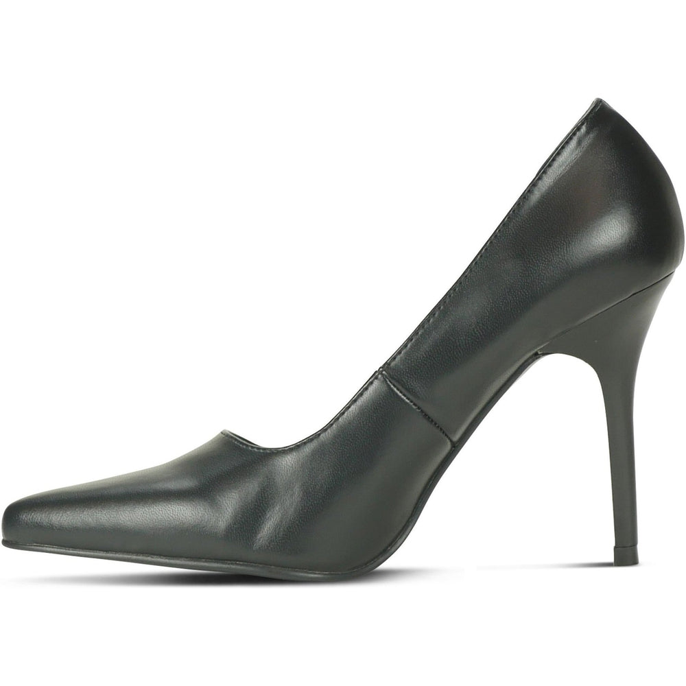 Classic-6004 Stiletto Pump | Faux Leather-Sexyshoes Brand-Pumps-SEXYSHOES.COM