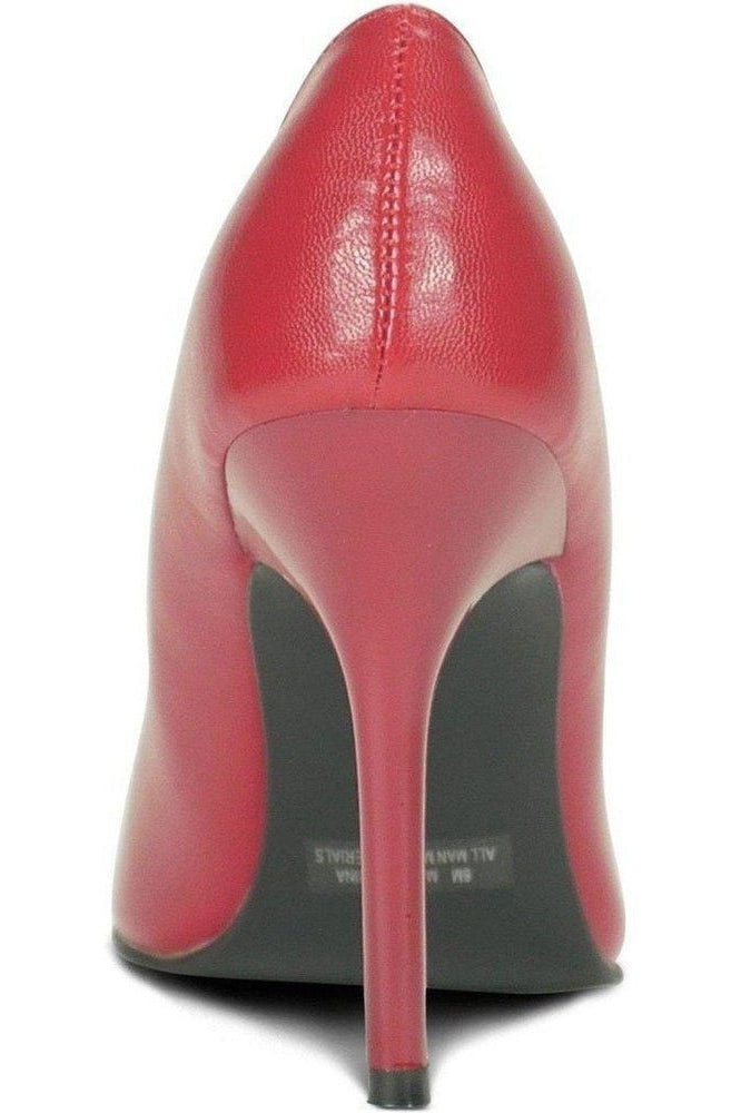 Classic-6004 Stiletto Pump | Faux Leather-Sexyshoes Brand-Pumps-SEXYSHOES.COM