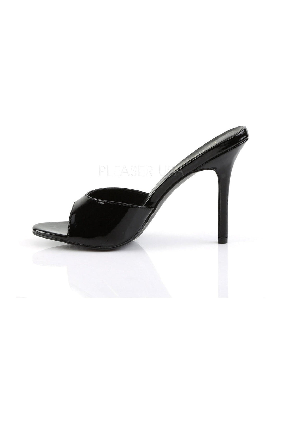 Pleaser CLASSIQUE-01 Slide in Black Patent