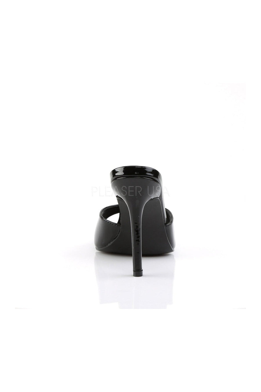 Pleaser CLASSIQUE-01 Slide in Black Patent