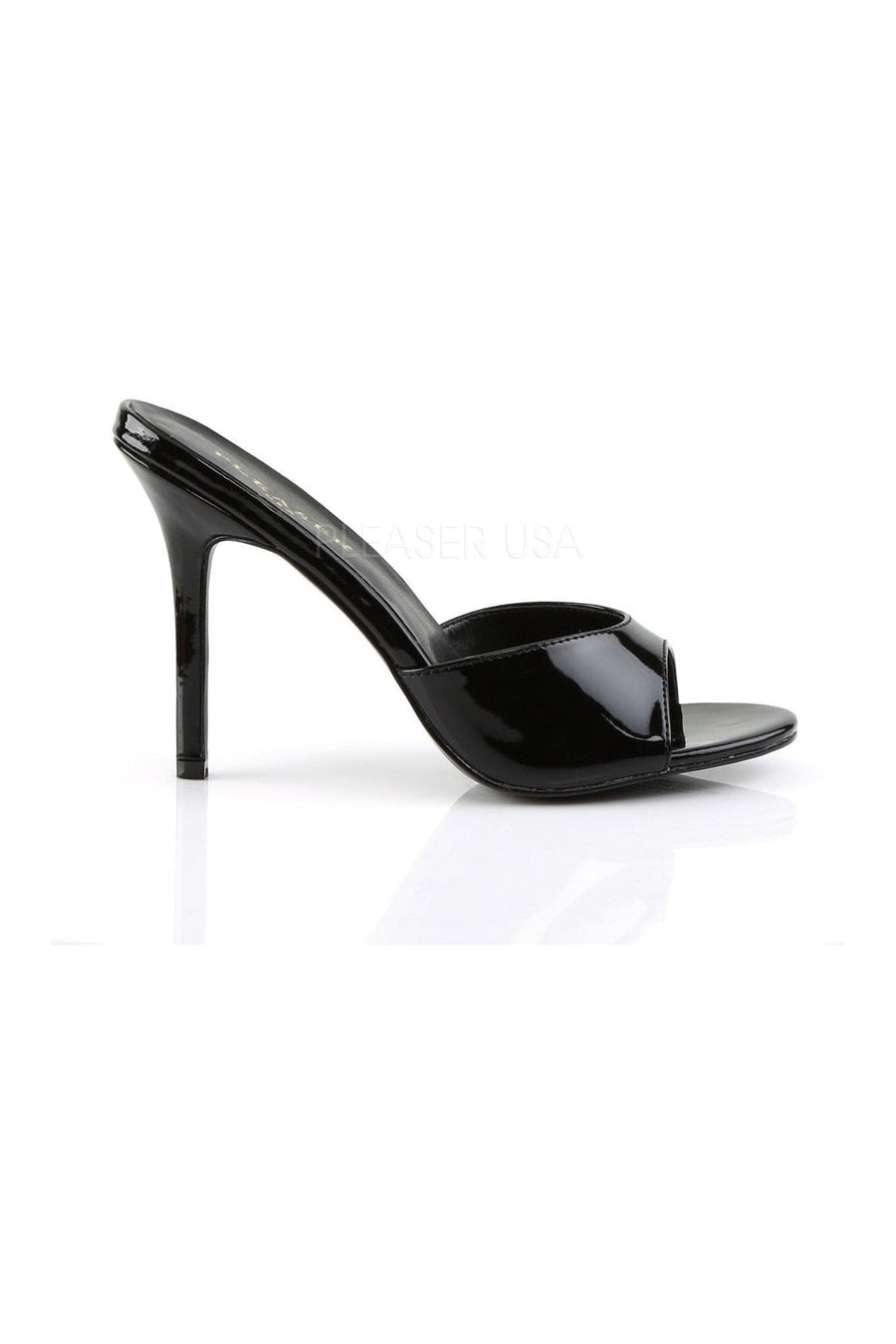 Pleaser CLASSIQUE-01 Slide in Black Patent