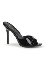 Pleaser CLASSIQUE-01 Slide in Black Patent from SexyShoes.com