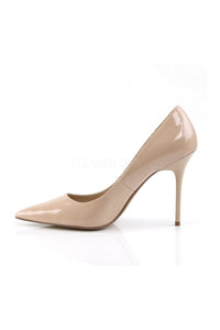 Pleaser CLASSIQUE-20 Pump in Nude Patent