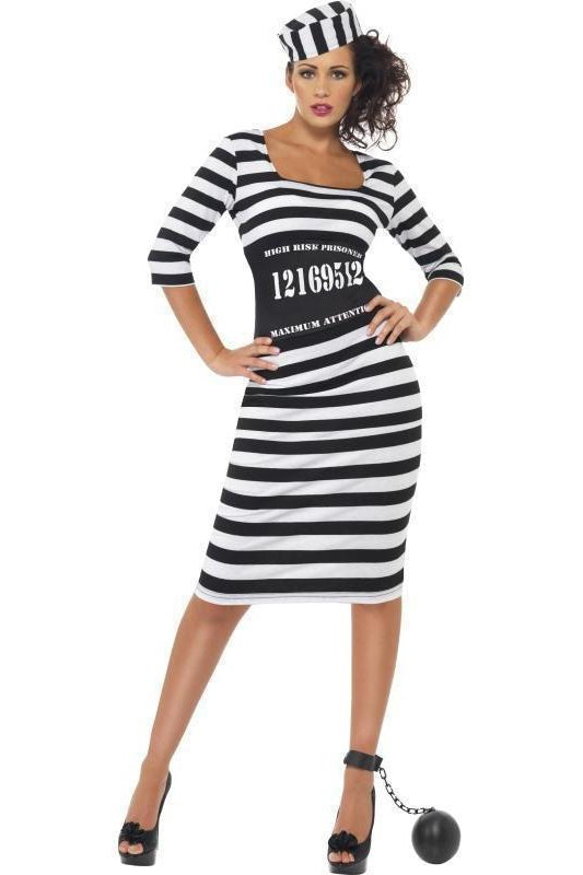 Classy Convict Costume | Black-Fever-SEXYSHOES.COM