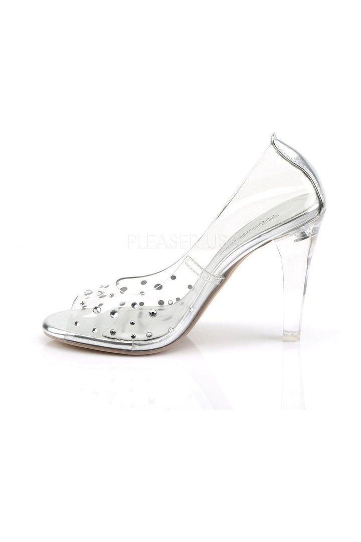 CLEARLY-420 Pump | Clear Vinyl-Fabulicious-Pumps-SEXYSHOES.COM