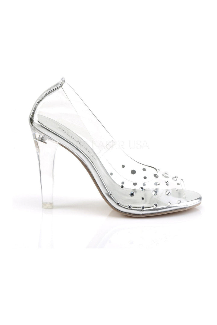 CLEARLY-420 Pump | Clear Vinyl-Fabulicious-Pumps-SEXYSHOES.COM