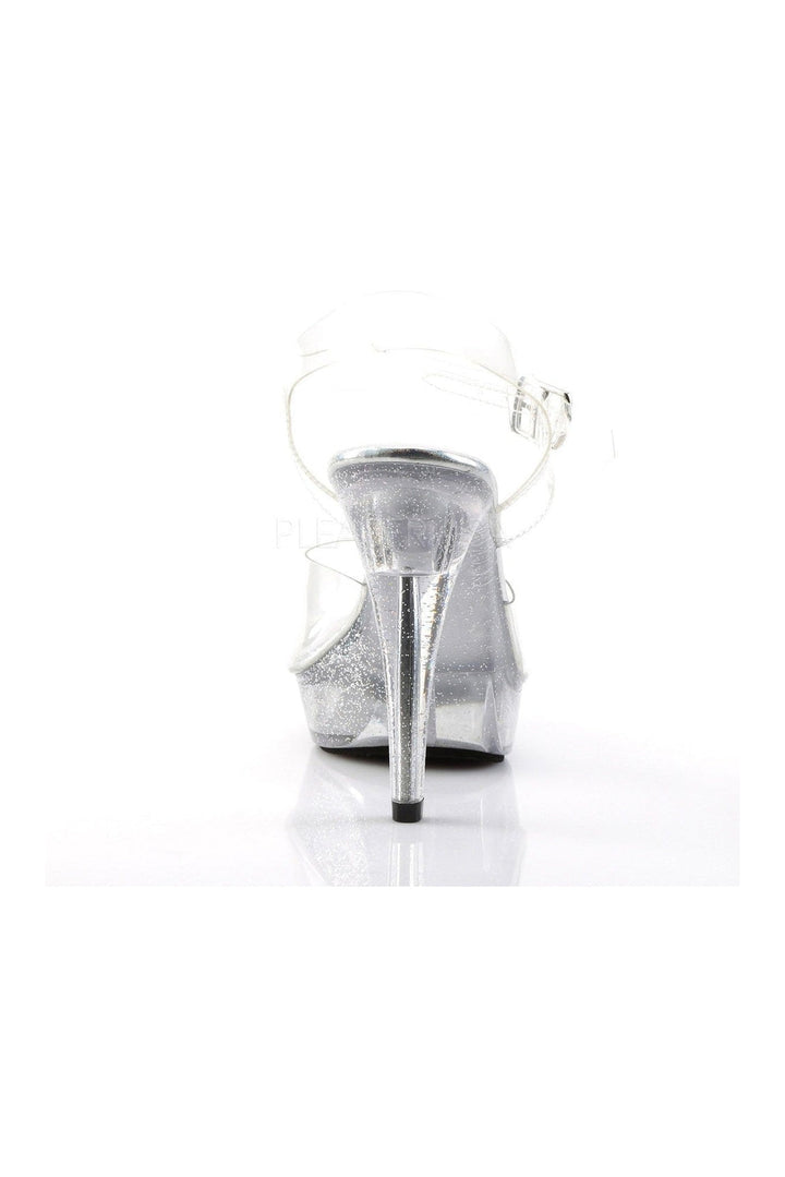 COCKTAIL-508MG Sandal | Clear Vinyl-Fabulicious-Sandals-SEXYSHOES.COM