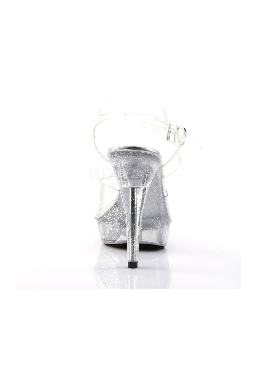 Fabulicious COCKTAIL-508MG Sandal in Clear Vinyl