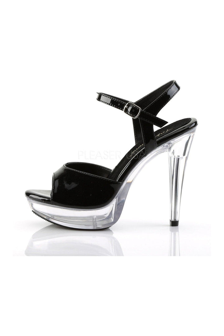 COCKTAIL-509 Sandal | Black Patent-Fabulicious-Sandals-SEXYSHOES.COM