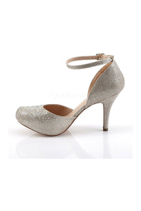 Fabulicious COVET-03 Pump in Nude Fabric