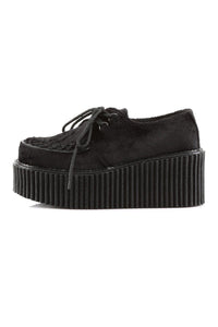 Demonia CREEPER-202 Creepers in Black Faux Leather