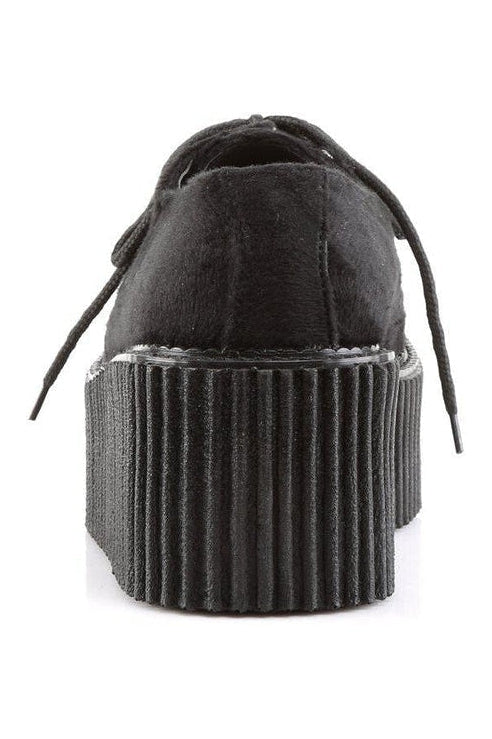 Demonia CREEPER-202 Creepers in Black Faux Leather