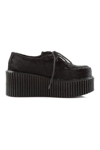 Demonia CREEPER-202 Creepers in Black Faux Leather
