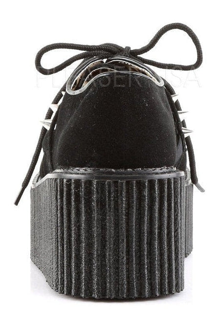 Demonia CREEPER-206  Shoe in Black Fabric