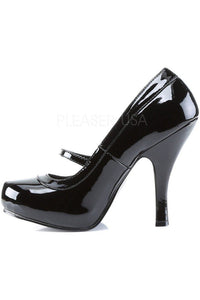 Pin Up Couture CUTIEPIE-02 Pump in Black Patent