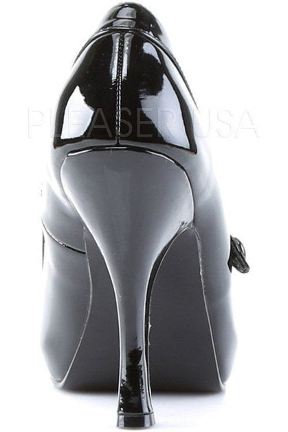 Pin Up Couture CUTIEPIE-02 Pump in Black Patent